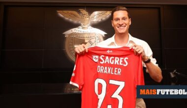 Draxler lembra Benfica: «Gostei muito, um clube realmente fantástico»