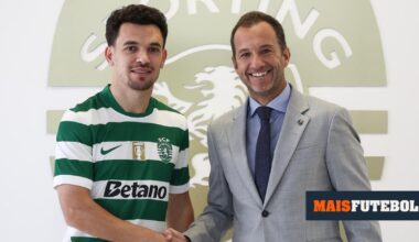 OFICIAL: Pote renova contrato com o Sporting até 2030