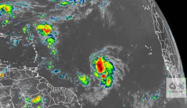 Há uma nova tempestade no Atlântico que se está a transformar num furacão