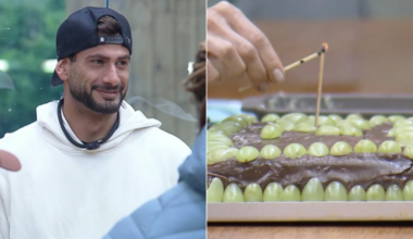 Nizam ganha bolo de aniversário e dá os primeiros pedaços para Gui Boury e Martina Sanzi: ‘Amizade inesperada’ – Record