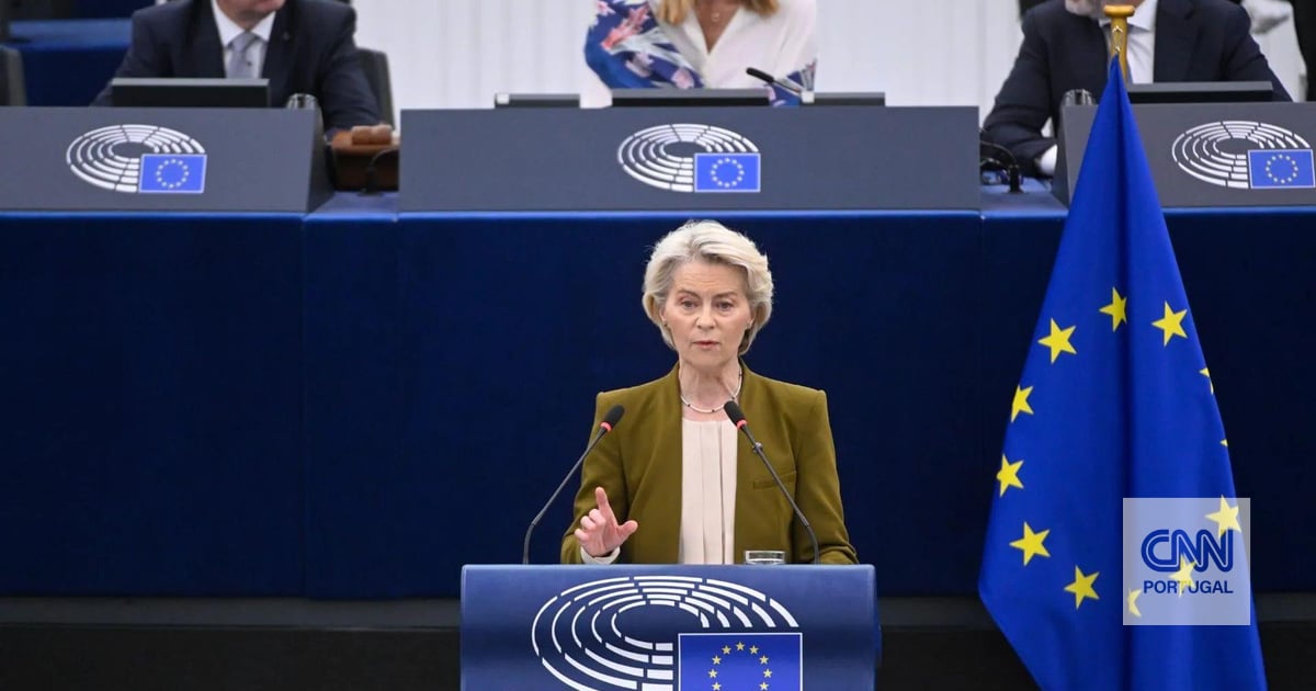 "Algo novo e perigoso está a acontecer": von der Leyen diz que "é hora de chamar as coisas pelo nome: guerra híbrida"