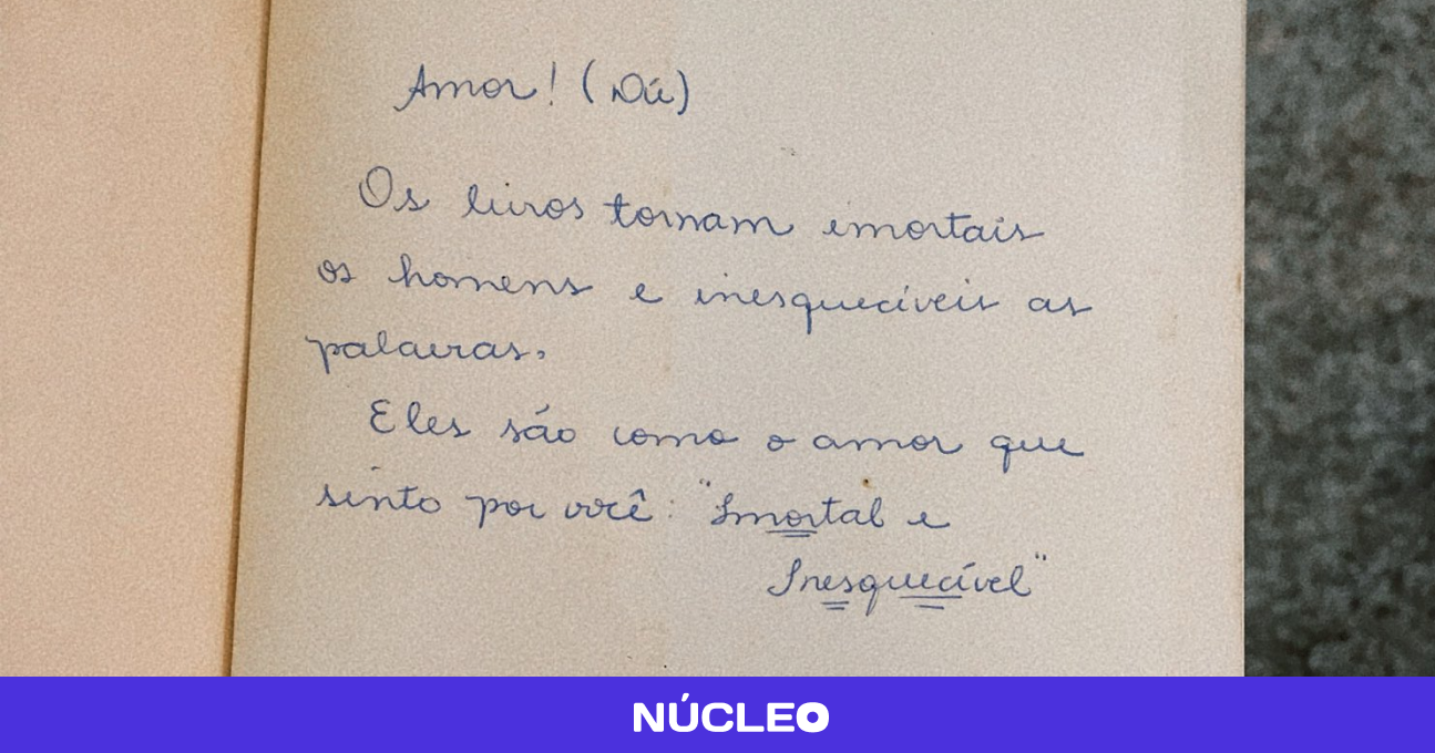 As pessoas estão compartilhando dedicatórias de livros que compraram em sebos