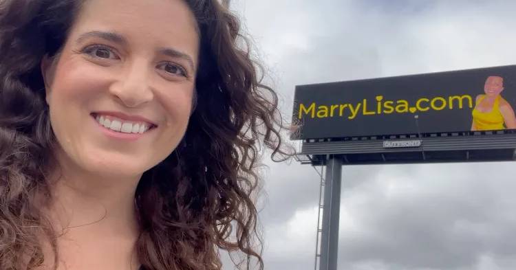 Viúva norte-americana aposta em campanha invulgar para encontrar a futura cara-metade