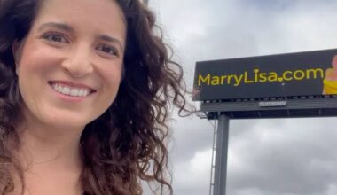 Viúva norte-americana aposta em campanha invulgar para encontrar a futura cara-metade