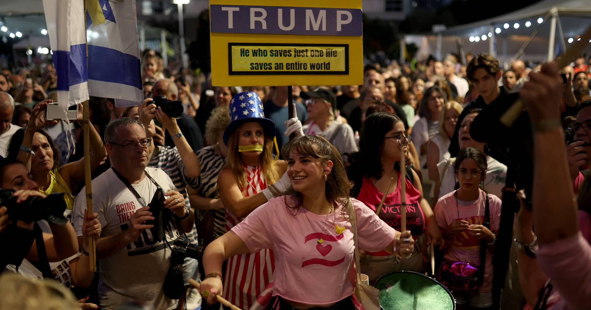 Reféns libertados segunda ou terça-feira, Trump deverá ir a Israel no domingo