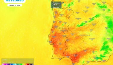 Temperaturas aumentam e chuva pode regressar a Portugal entre os dias 9 e 13 de outubro: eis as zonas afetadas!