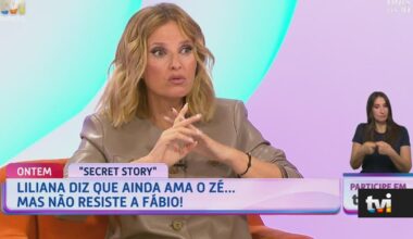 Cristina Ferreira sobre Liliana: «A Liliana não tem de ficar com o Zé só porque o Zé está a sofrer» - Dois às 10