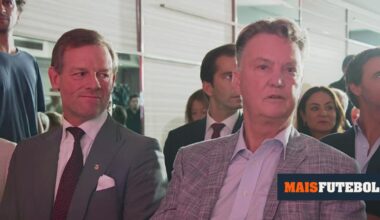 VÍDEO: Van Gaal entra na campanha eleitoral do Benfica ao lado de Martim Mayer