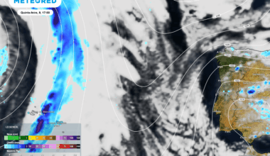 Entre 9 a 12 de outubro, Portugal continuará sob influência da crista anticiclónica, mas prevê-se chuva nestes locais