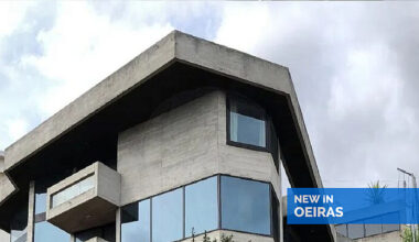 A famosa moradia de betão da série “O Arquiteto” fica em Oeiras e está à venda — New in Oeiras