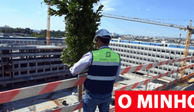 Grupo de Famalicão celebra 'pau-de-fileira' em obra milionária em Lisboa