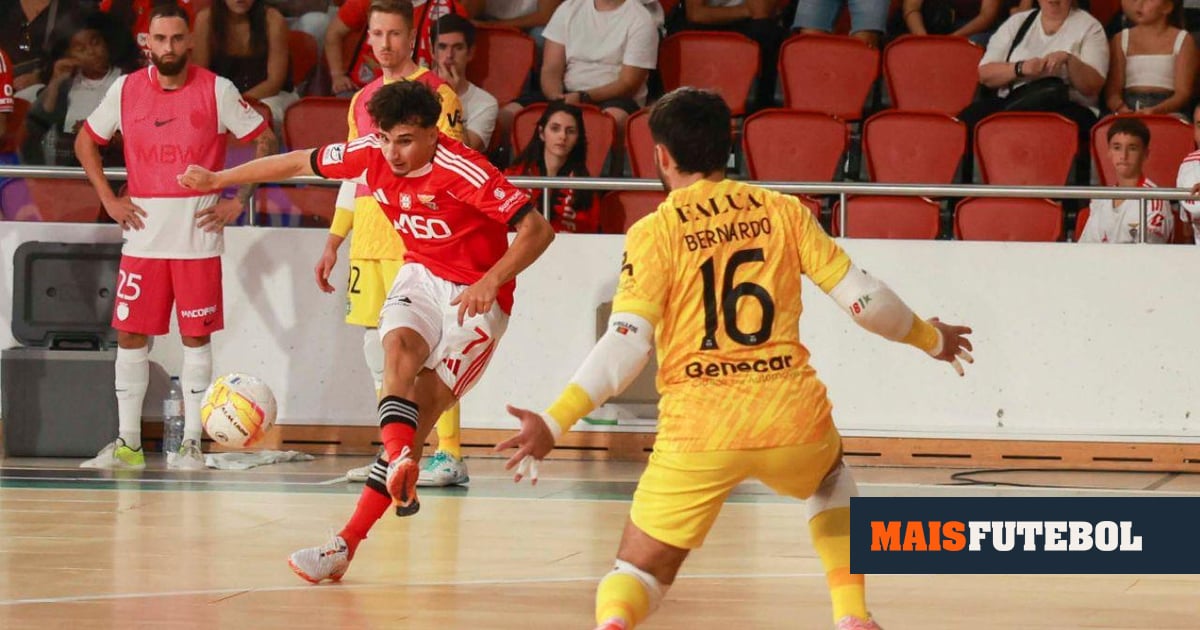 Futsal: Benfica vence dérbi e impõe primeira derrota ao Sporting