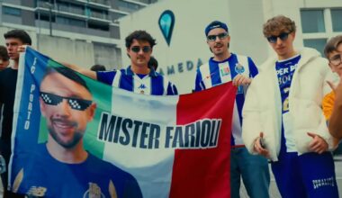 "Mister Farioli": hit que fez furor entre adeptos do FC Porto já existe em português