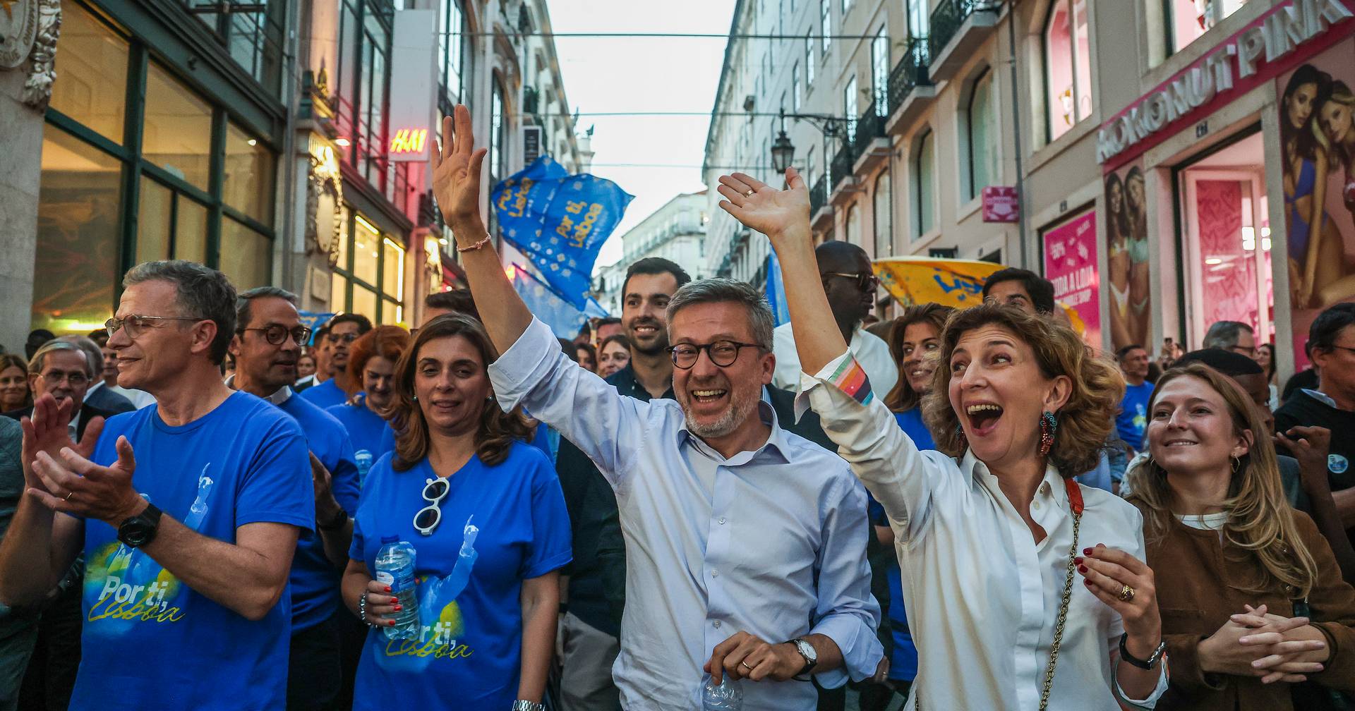 Papões, “chantagens” e as alternativas “únicas”: reta final da campanha lisboeta foi hora de ponta no Chiado