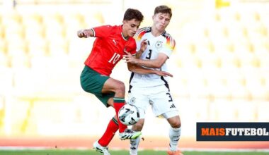 Sub-20: João Rego marca no triunfo de Portugal frente à Alemanha