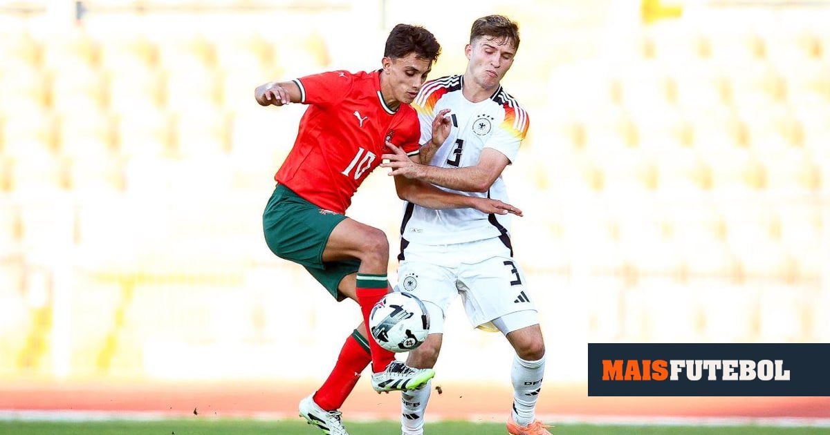 Sub-20: João Rego marca no triunfo de Portugal frente à Alemanha