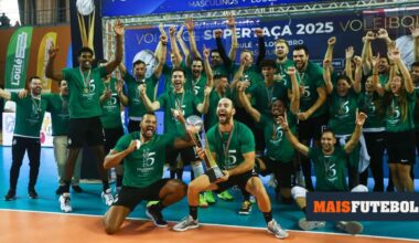 Sporting vence Benfica e conquista a Supertaça de voleibol