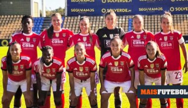 Liga feminina: Benfica vence Valadares em jogo cheio de peripécias e iguala Sporting