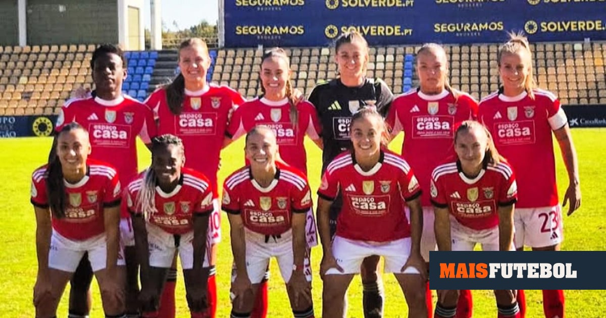 Liga feminina: Benfica vence Valadares em jogo cheio de peripécias e iguala Sporting