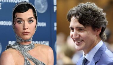 Katy Perry e ex-primeiro-ministro do Canadá trocam beijos e confirmam romance na Califórnia