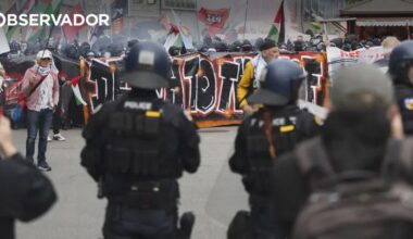 Manifestação pró-Palestina degenera em violência em Berna – Observador