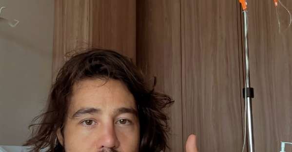 Tiago Iorc é internado às pressas com hérnia de disco e faz alerta