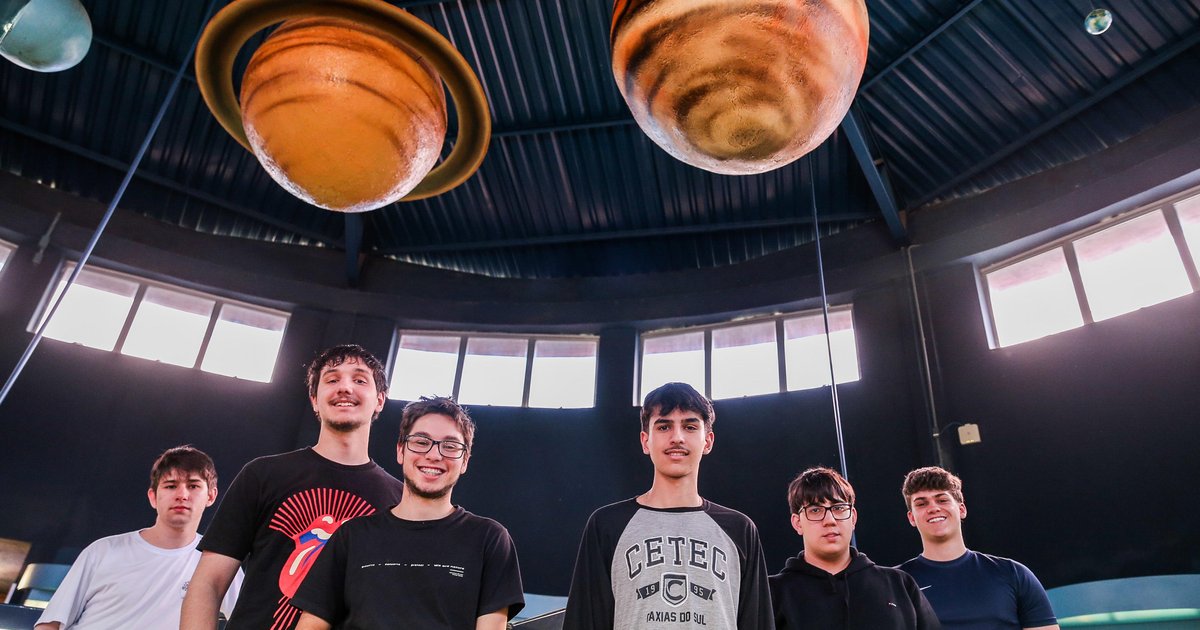 Após descoberta preliminar de cinco asteroides, estudantes de Caxias do Sul serão homenageados em Brasília