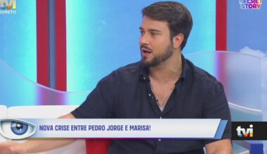 Francisco Monteiro faz confissão: «Se a minha Bárbara dissesse aquilo, era até ao fim ciúmes» - TVI