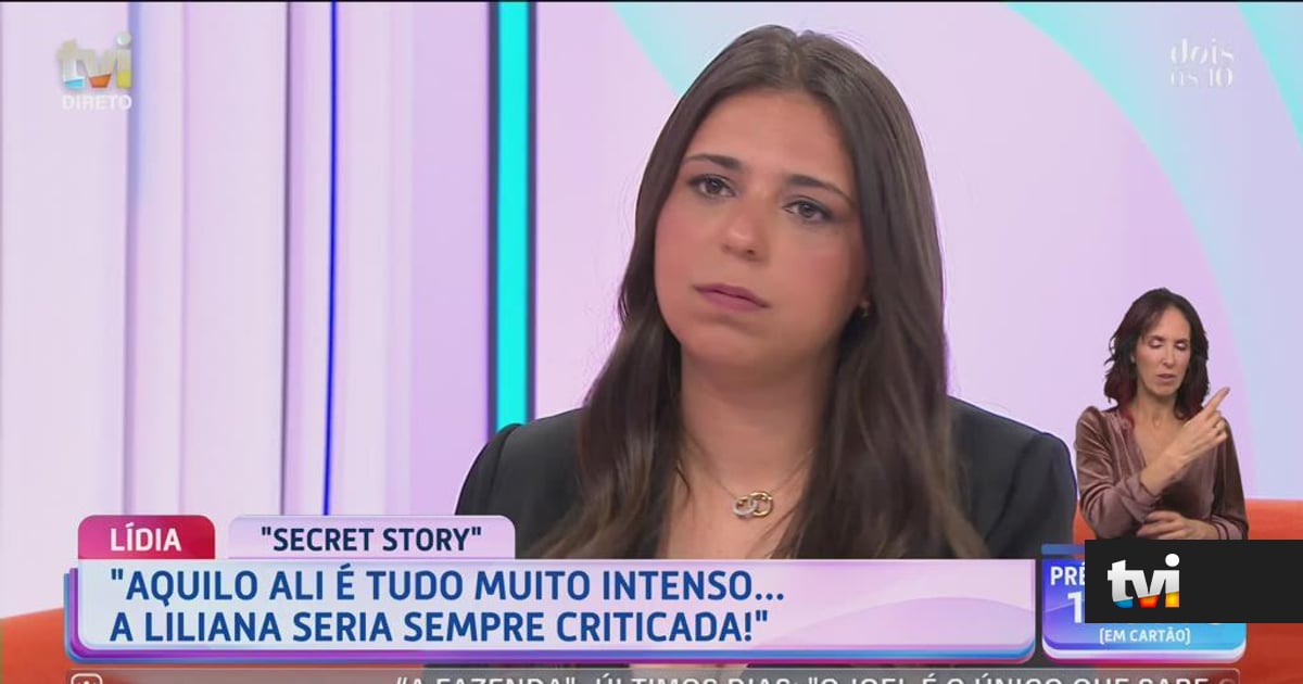 Depois de divulgar que o pai traiu a mãe, Lídia revela se o familiar a contactou após o «Secret Story» - TVI