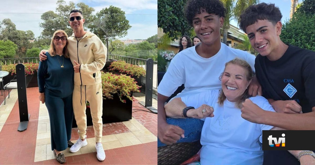 Dolores Aveiro: momentos ternurentos com Cristiano Ronaldo e a família - Secret Story