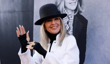 Revelada a causa da morte de Diane Keaton