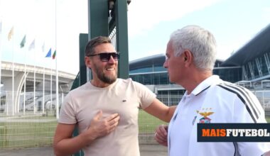 VÍDEO: Mourinho surpreende pai de guarda-redes do Benfica