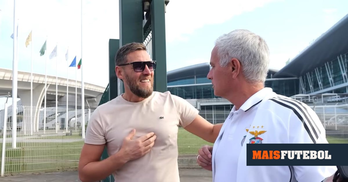 VÍDEO: Mourinho surpreende pai de guarda-redes do Benfica