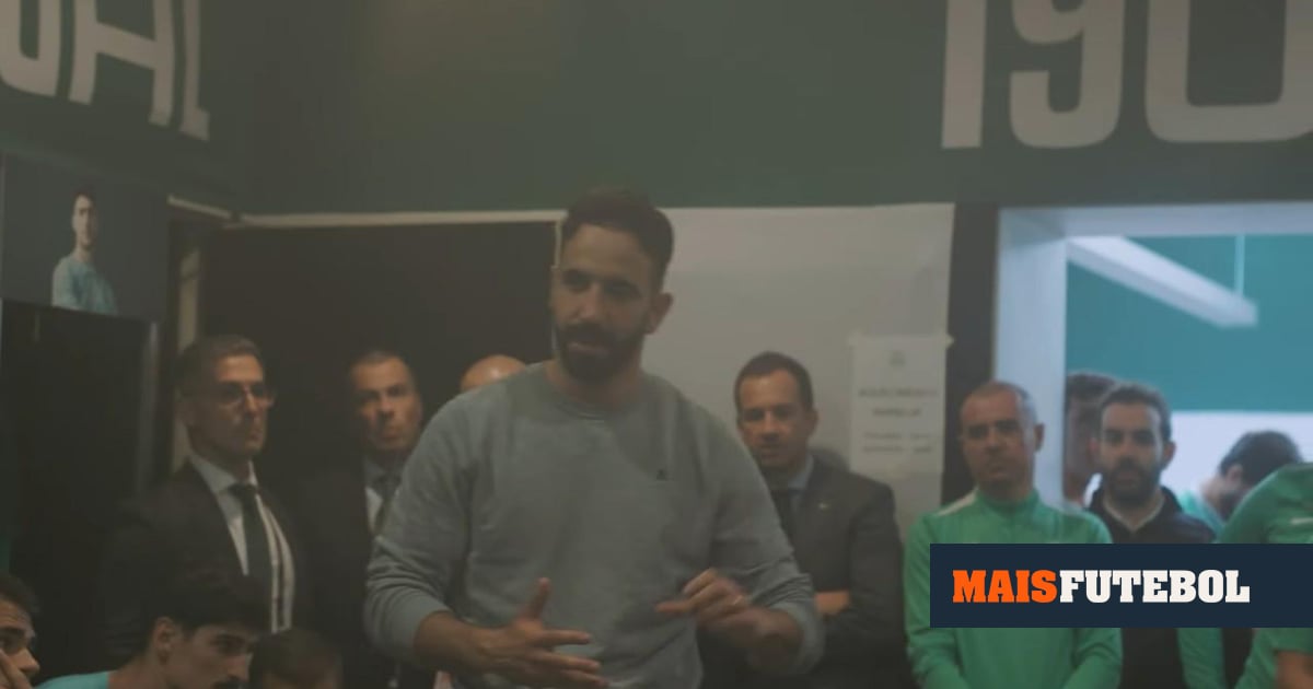 VÍDEO: o discurso de despedida de Ruben Amorim após vitória em Braga