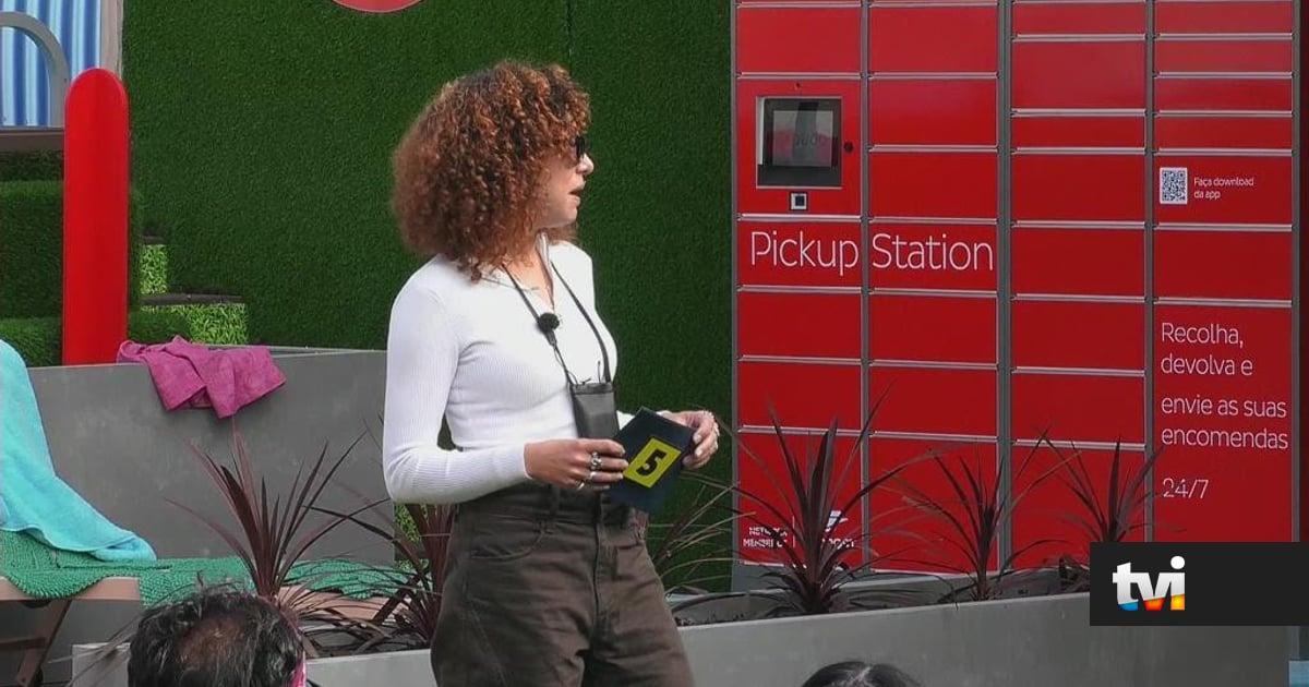 Raquel entrega envelope a Pedro Jorge e este riposta: «Se (...) num mês, ela nem queira ver em três...» - Secret Story