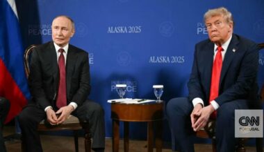 Trump mudou de ideias sobre o apoio aos ataques da Ucrânia a alvos russos logo após a cimeira com Putin no Alasca