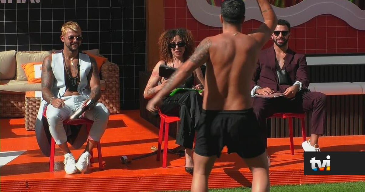 Pedro Jorge dança sensualmente para toda a casa e a reação da mulher Marisa é marcante - Secret Story