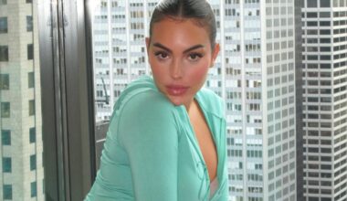 Como não reparar nas unhas de Georgina Rodriguez? Eis a cor tendência de outono