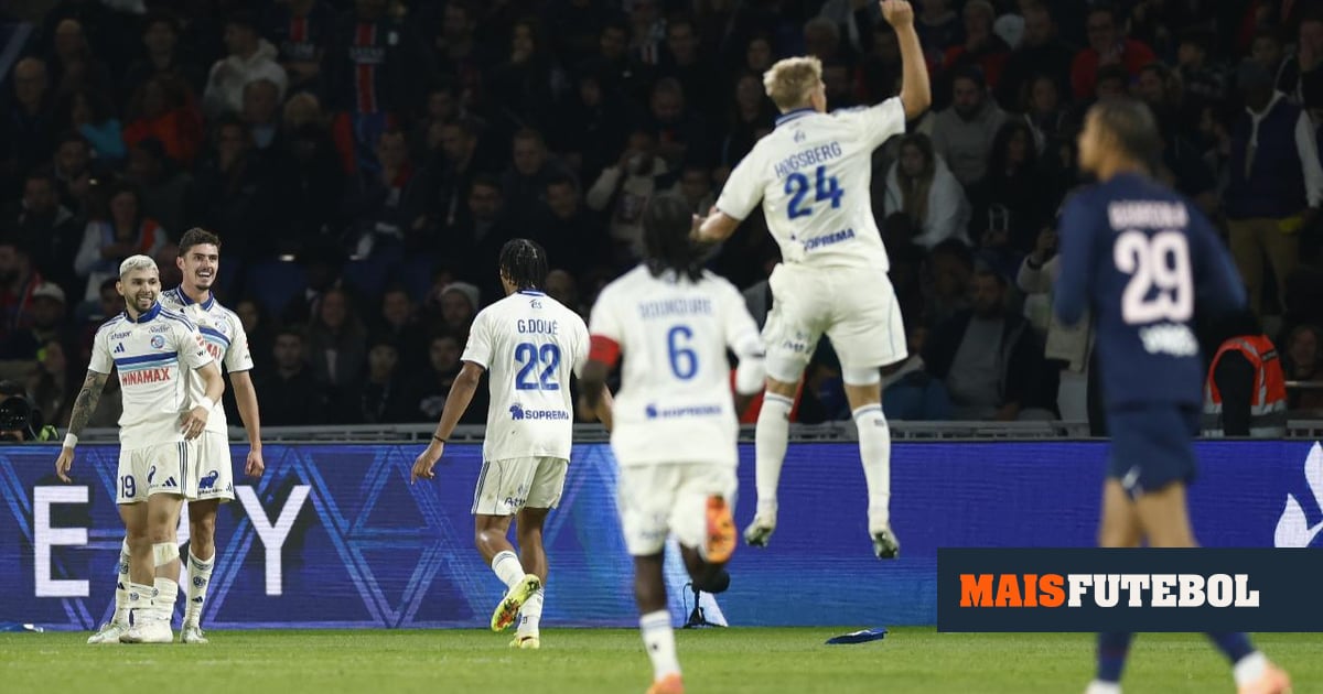 VÍDEO: PSG arranca empate com o Estrasburgo num jogo de loucos