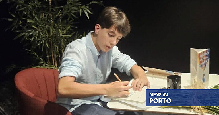 Este portuense já leu 267 livros e publicou o primeiro aos 11 anos — New in Porto