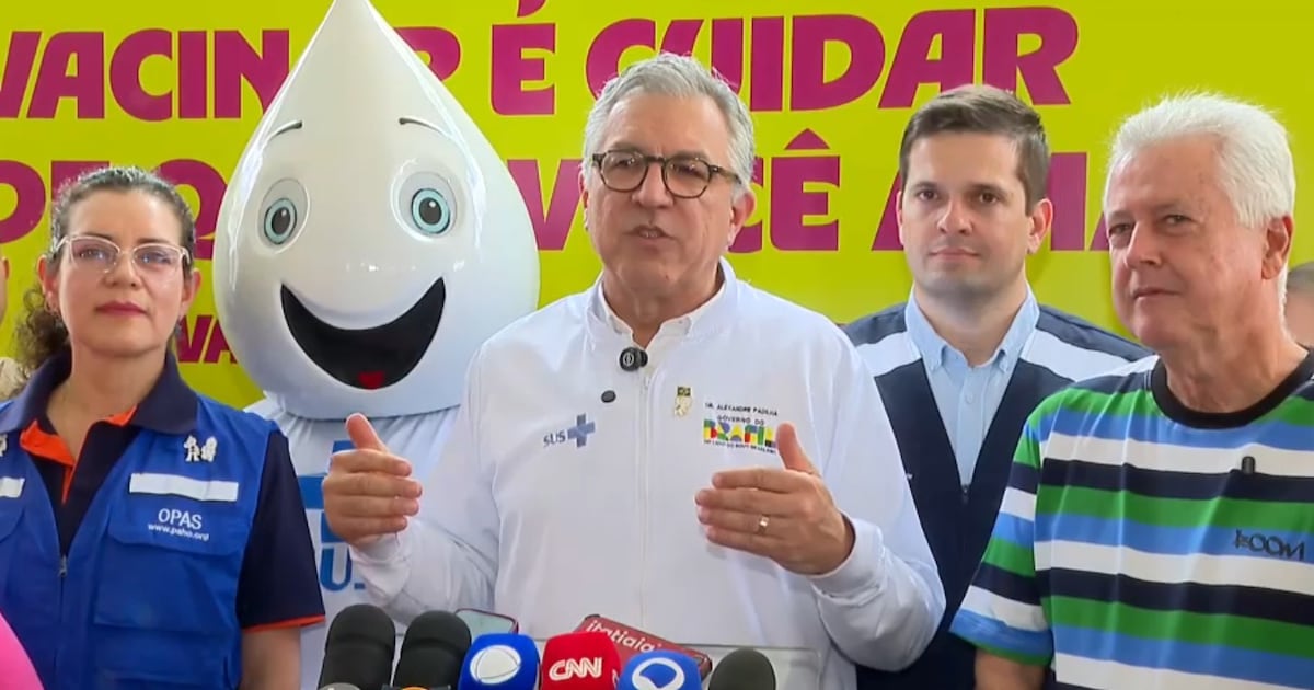 Padilha cita risco de casos importados e faz apelo a vacinação contra sarampo – Noticias R7