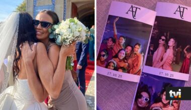 Convidados de luxo: Caras bem conhecidas não quiseram faltar ao casamento desta ex-concorrente - Secret Story