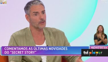 Cláudio Ramos revela quem gostava que vencesse o «Secret Story 9»: «Não me importava que ela fosse vencedora» - TVI Player