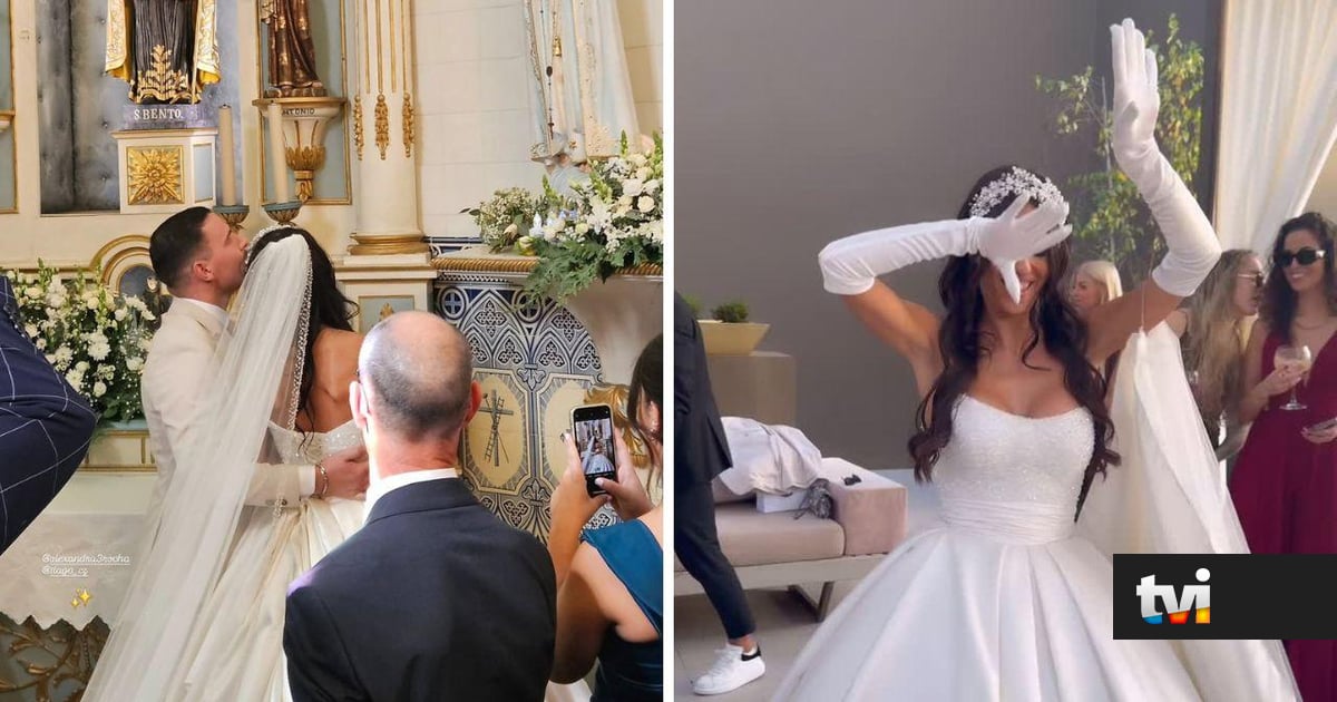 Vestido de princesa e cenário de luxo: Entre no casamento de sonho desta ex-concorrente - Secret Story