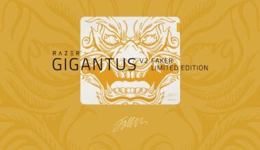 Razer lança o mousepad Gigantus V2 Faker Edition