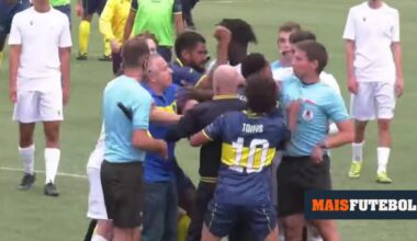 VÍDEO: jogador agride árbitro na distrital de Castelo Branco