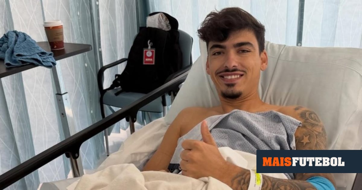 André Franco operado a rotura de ligamentos no joelho direito