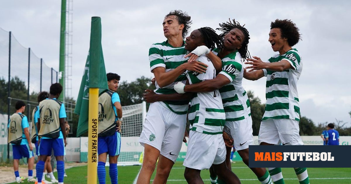 Youth League: irmão de Rafael Leão dá vitória ao Sporting