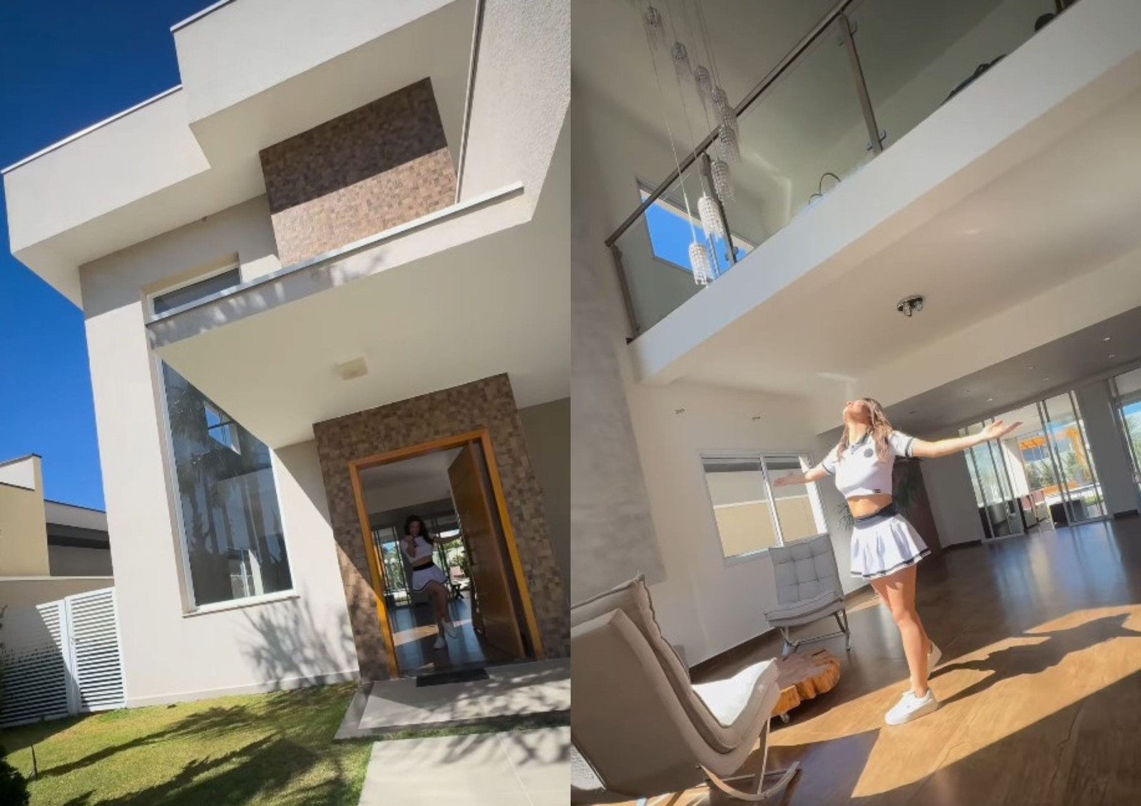 Casa de Beatriz Reis, em São Paulo — Foto: Reprodução/Instagram