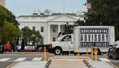 Bordalo II instala nova provocação artística à porta da Casa Branca